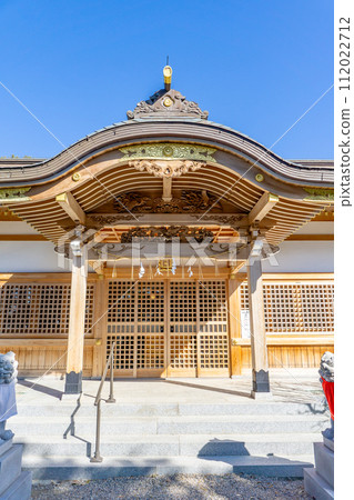 大阪府四條畷市清瀧中町國仲神社（大蛇宮）參拜殿 112022712