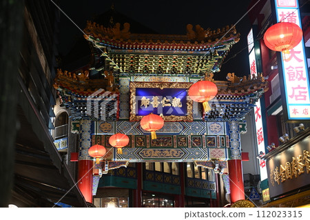 Yokohama Chinatown night view 112023315