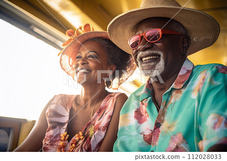 Joyful Moments Together. Black History Month concept 112028033
