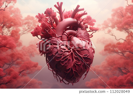 Heart of Nature: An Ethereal 3D Landscape Heart of Nature: An Ethereal 3D Landscape 112028049