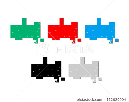 市町村地圖_山口縣_Deformation-01 112029004