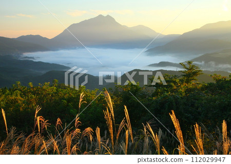Sea of clouds in Yufuin (Yufudake/Yufuin Town, Yufu City) 112029947