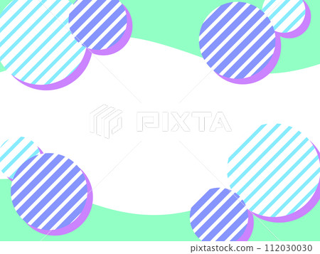 Geometric pattern background diagonal circular wave frame cool color Geometric pattern background diagonal circular wave frame cool color 112030030