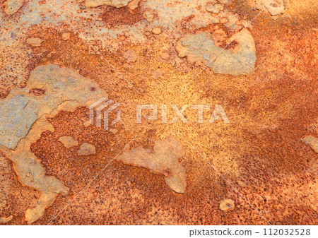 natural rusted iron texture weathered 112032528