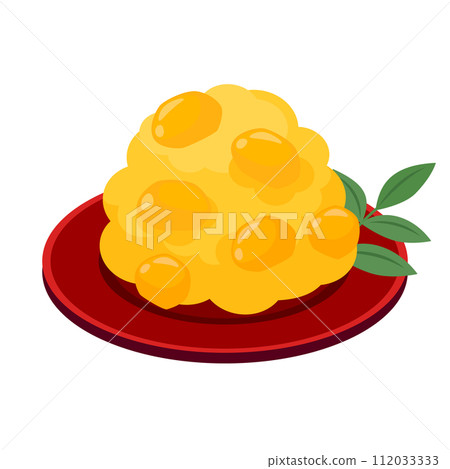 osechi 栗子 kinton 的插圖 112033333