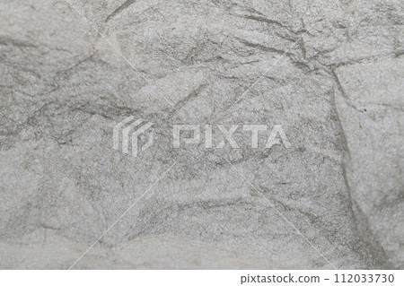 Background material of rock image made with Japanese paper 112033730