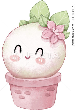 Cactus rabbit cactus in pot easter bunny rabbit and Earth day Cactus rabbit cactus in pot easter bunny rabbit and Earth day 112034140