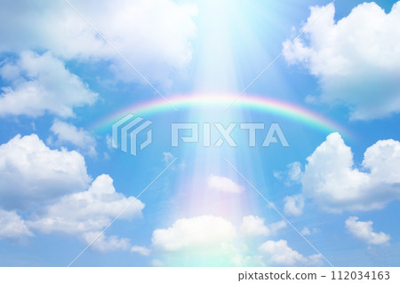 在藍天和太陽的彩虹 在藍天和太陽的彩虹 112034163