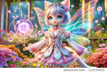 幾何奇才：創造形狀和色彩奇蹟的貓仙子：矩形的奇蹟 112034420