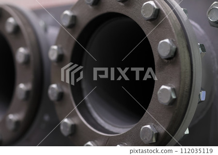 steel pipes with flanges for bolted connections 112035119