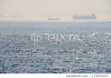 The view of the sea as seen from the Imabari large nose 112035452