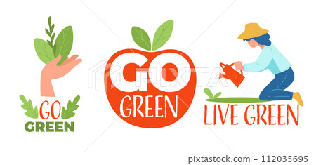 LIve green, protecting and preserve environment LIve green, protecting and preserve environment 112035695