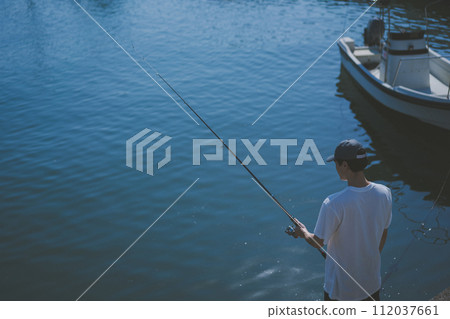釣魚 捕魚 漁夫 112037661