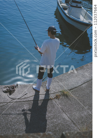 釣魚 捕魚 漁夫 112037664