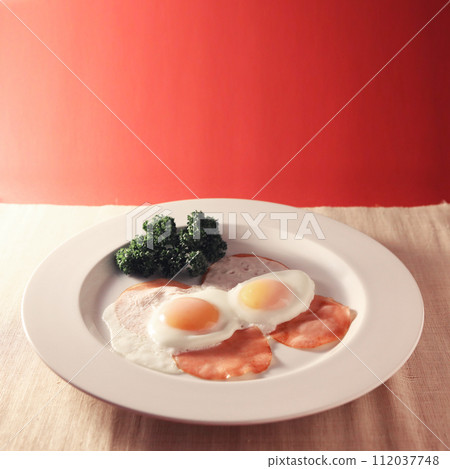 ham and eggs ham and eggs 112037748