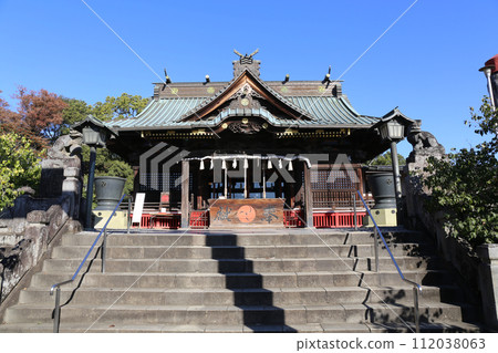 Raiden Shrine in Itakura Town, Gunma Prefecture 112038063
