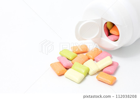 口香糖, 木糖醇, 咀嚼, 點心, 糖果, 食品, 口香糖, 容器, 塑膠容器 112038208