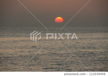 The setting sun from Imabari Daikakuhana The setting sun from Imabari Daikakuhana 112038448