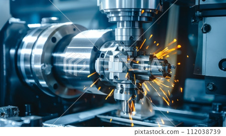 AI-generated content. The welding robots represent the movement in the automotive parts industry. Neural network AI generated art AI-generated content. The welding robots represent the movement in the automotive parts industry. Neural network AI generated art 112038739