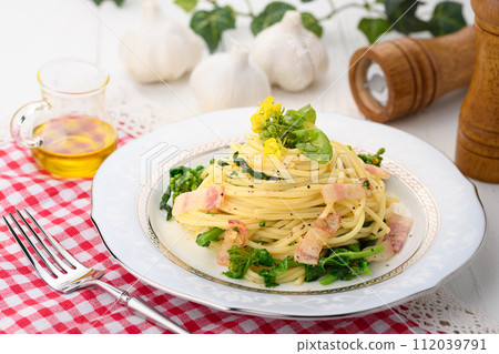 Taste of Spring Nanohana Pasta 112039791