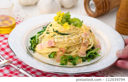Taste of Spring Nanohana Pasta 112039794