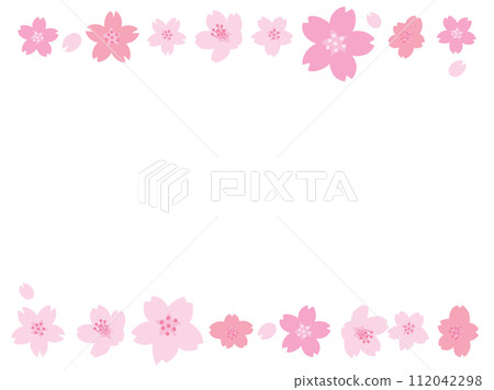 簡單的櫻花框架 簡單的櫻花框架 112042298