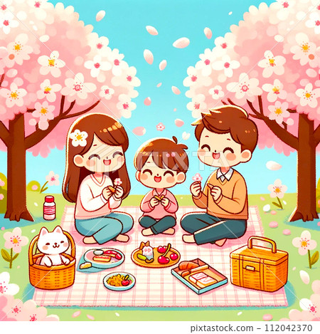 一家人賞櫻 一家人賞櫻 112042370