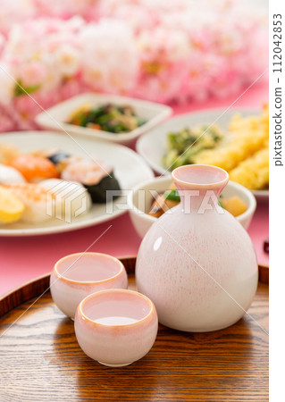 春天的櫻花觀賞圖 112042853