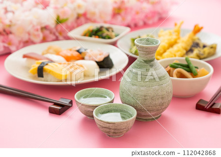 春天的櫻花觀賞圖 112042868