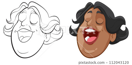 Joyful Character Illustration Progression 112043120