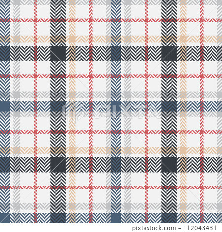 Check plaid seamless pattern. 112043431
