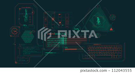 Scientific research data processing interface. 112043555