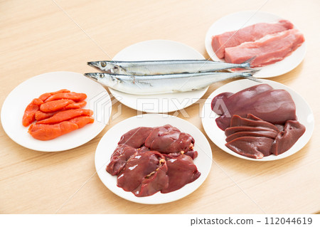 Foods rich in B vitamins Foods rich in B vitamins 112044619