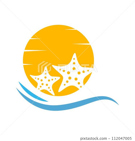 Starfish icon logo design 112047005