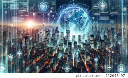 插畫素材：人工智慧AI素材 112047497