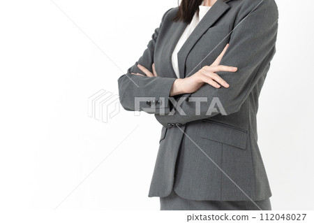 穿西裝的女人（無臉） 112048027