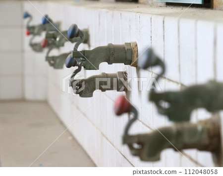 Showa retro public bath faucet 112048058