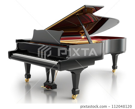 Grand Piano isolated 112048120