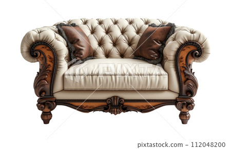 Classic sofa isolated Classic sofa isolated 112048200