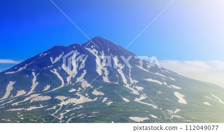 Picturesque summer volcanic landscape of Kamchatka Peninsula: Picturesque summer volcanic landscape of Kamchatka Peninsula: 112049077