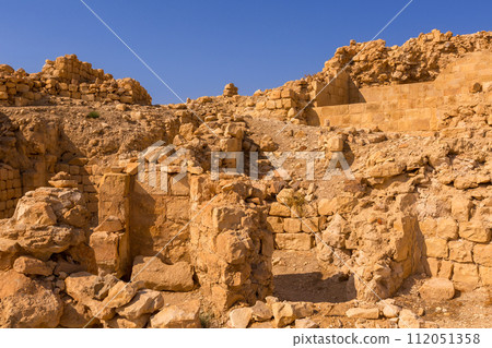 Ruins of crusaders Shobak Castle, Jordan Ruins of crusaders Shobak Castle, Jordan 112051358