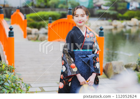 和服袴櫻花 112052624