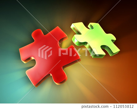 Puzzle pieces Puzzle pieces 112053812
