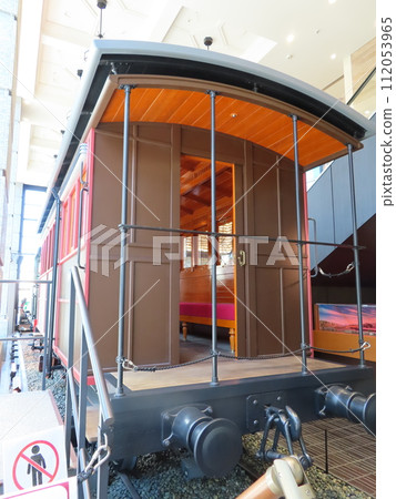 橫濱港未來的印章櫻木町前橫濱鐵道歷史展覽，日本最古老的機車 112053965