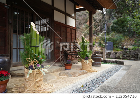 日本新年裝飾品 112054716