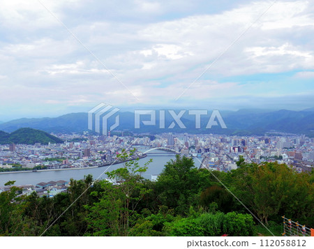 Cityscape seen from Mt. Godai (Kochi City, Kochi Prefecture) Cityscape seen from Mt. Godai (Kochi City, Kochi Prefecture) 112058812