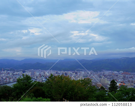 從五台山看到的街景(高知縣高知市) 從五台山看到的街景(高知縣高知市) 112058813