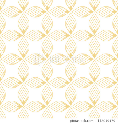 Seamless abstract pattern of arbitrary elements and lines. Sample for clothing, textiles, textures, wallpapers, screensavers, creative ideas and creative design 112059479