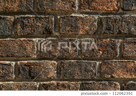 Background and texture of a brick wall Background and texture of a brick wall 112062391