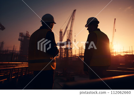 Building Team Harmony: Silhouette Composition of Engineer and Worker 112062660